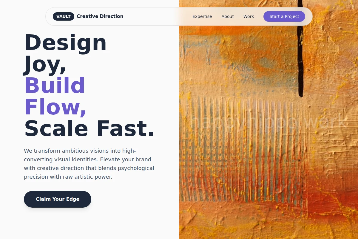 Vault Creative Direction